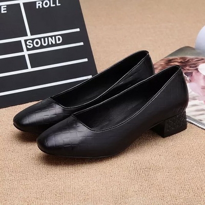 Alexander Mcquee Shallow mouth Block heel Shoes Women--003